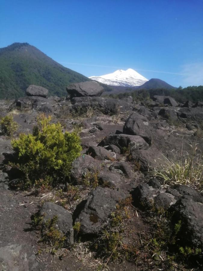 Cabana May Pao, Para 3 En Melipeuco Cerca Del Parque Nacional Conguillio المظهر الخارجي الصورة